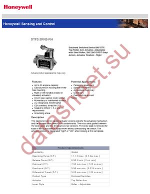 DTF2-2RN2-RH datasheet  